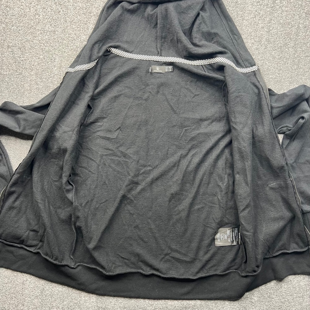 Volcom Sealed Hoodie Womens Medium Black Pineapple Hawaii Live Like Sion Zip Up - Picture 13 of 16